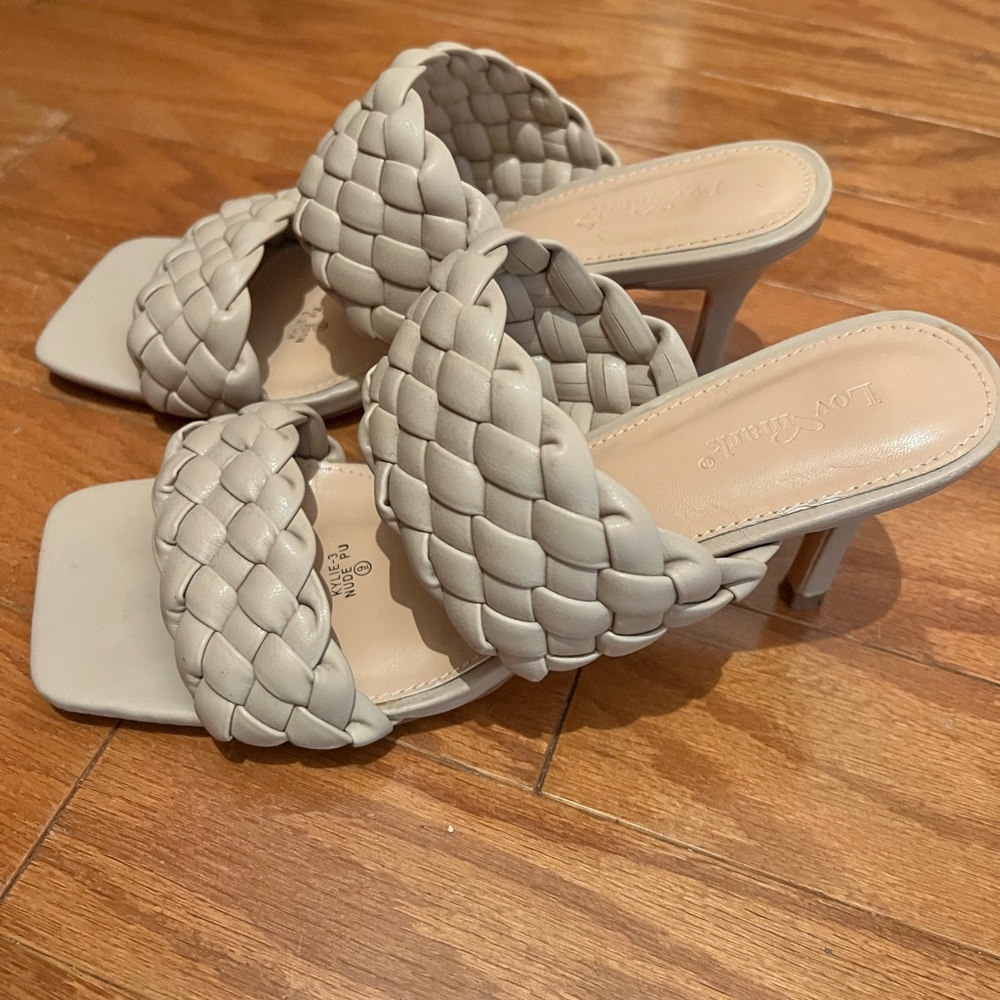 Strappy Heels. Perfect Condition!